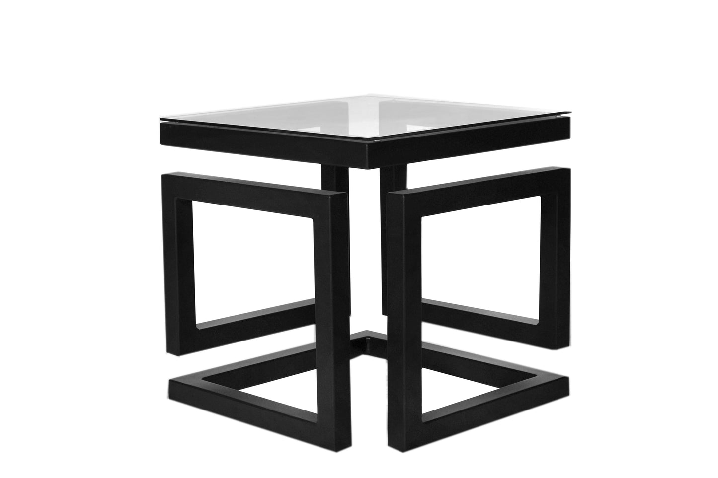 Modern Infinity Cube Table - Medium